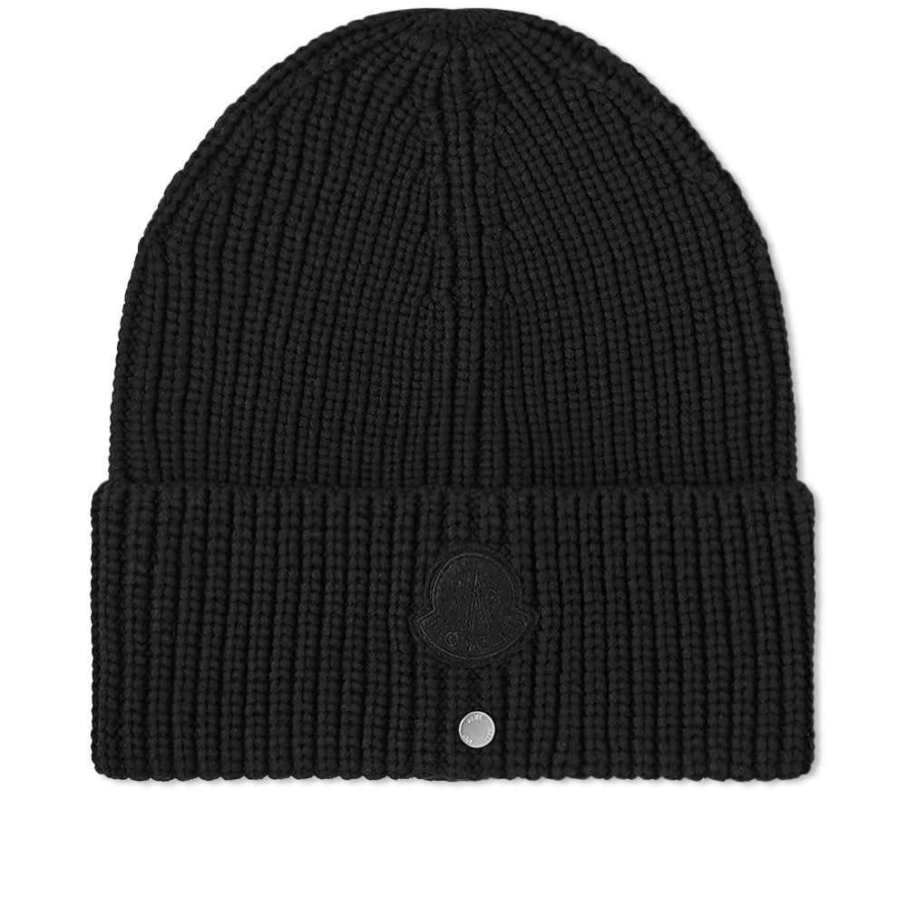Alyx Ribbed Logo Beanie Black 