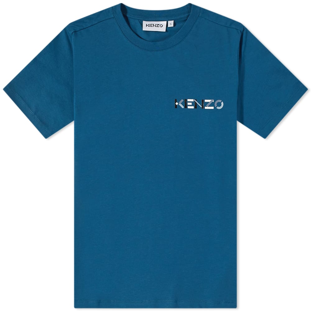 Kenzo Tshirt Logo Multi Logo Ivory main image 1
