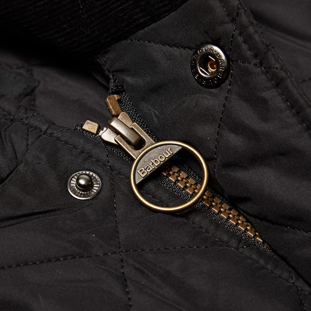 barbour chelsea sportsquilt black