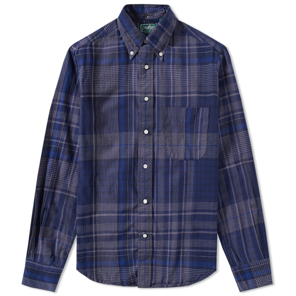 Gitman Vintage deal in heritage cuts and classic materials, delving into their extensive archive season after season to make use of fabrics that reflect the shirting brand's rich history.The large-scale plaid design that finds itself woven into the cloth used to produce the Big Madras Shirt has been drafted from Gitman's archive, ensuring the shirt retains a truly authentic feel.

100% Cotton
Archive Plaid Design
Patch Pocket To Chest
Button Down Collar
Box Pleat & Locker Loop
Made In The USA