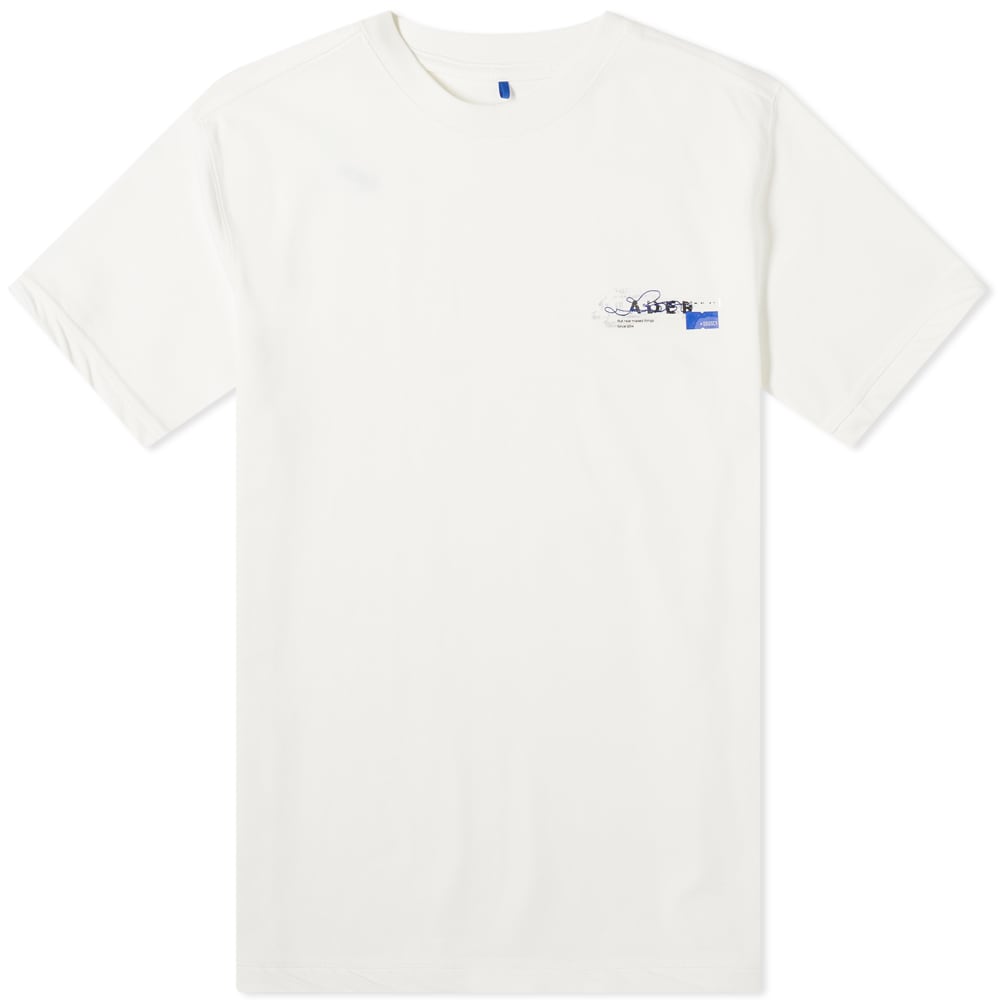 ADER Error Tape Logo T-Shirt Off White | END. (US)