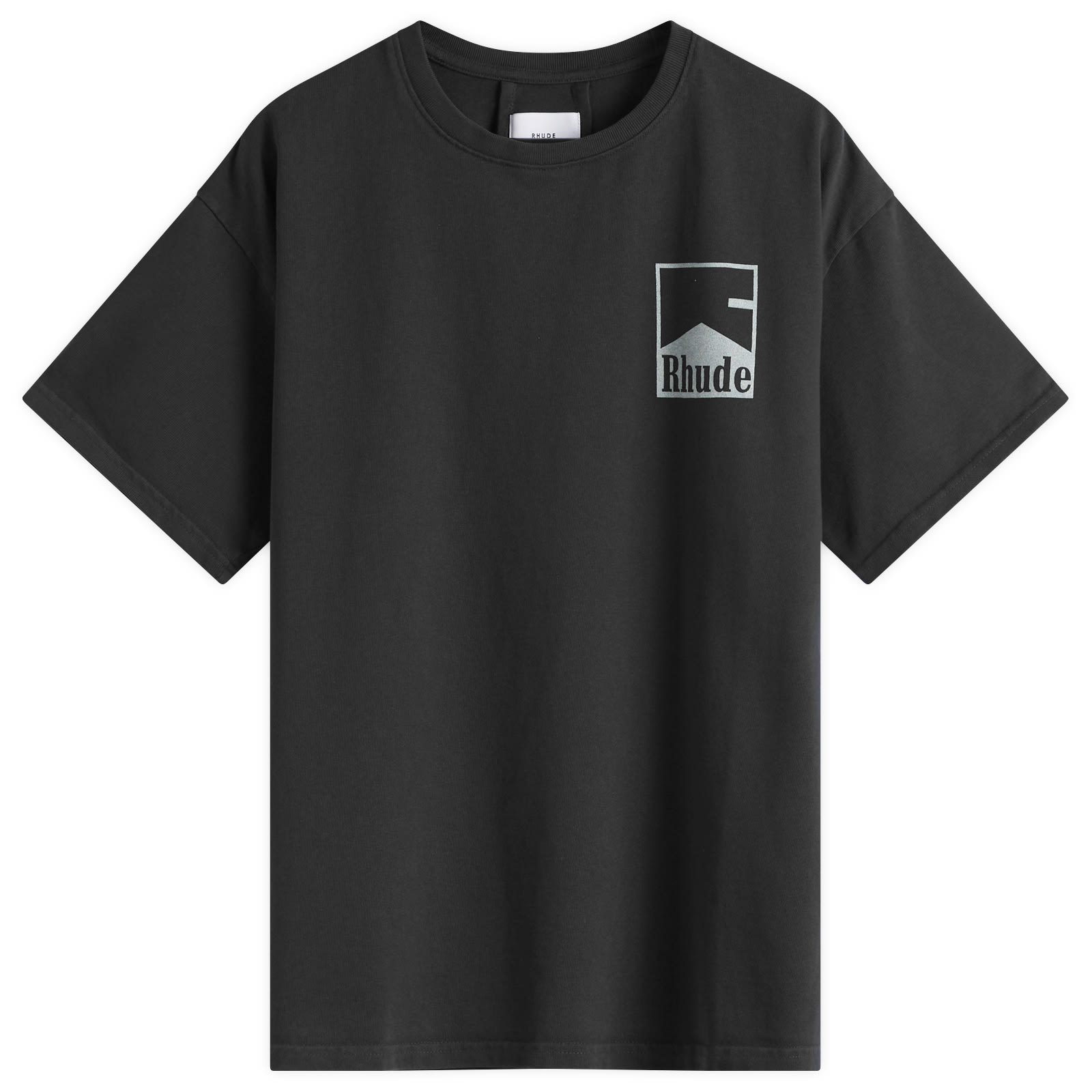 【関税込み】Rhude ブラック Chevron Tシャツ Rhude Chevron T-Shirt Vintage Black | END. (CA)