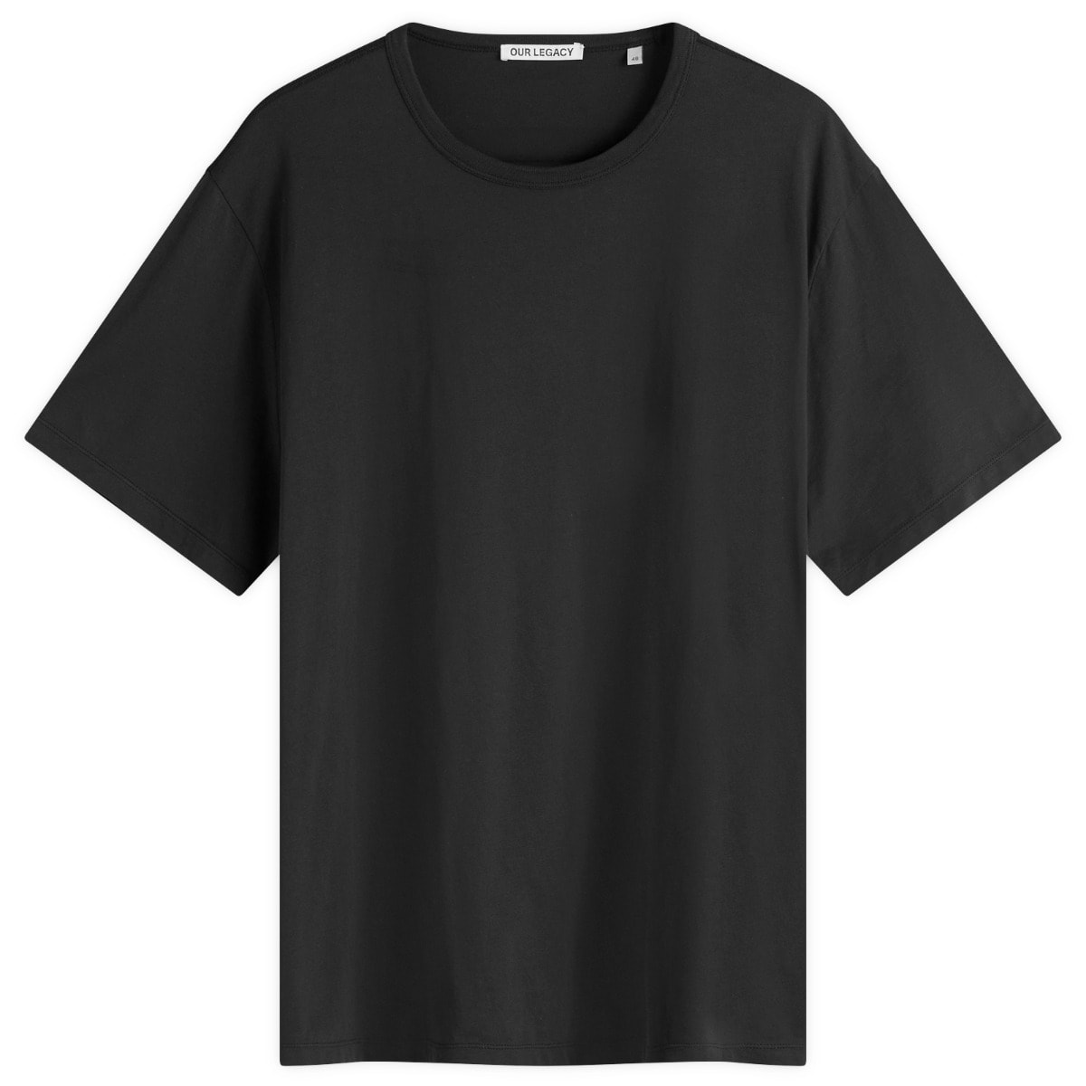 【OUR LEGACY】★関税送料込★ M2206NBL NEW BOX T-SHIRT Our Legacy - New Box T-Shirt Black Clean Jersey