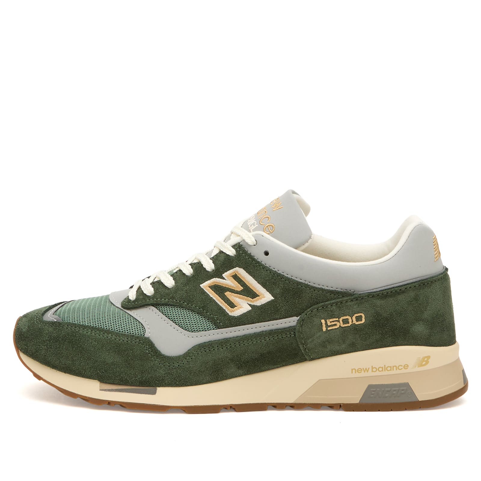 New Balance Men's 1500 Sneaker in Kombu Green/Sea Spray/Harbor Mist - U1500SSP