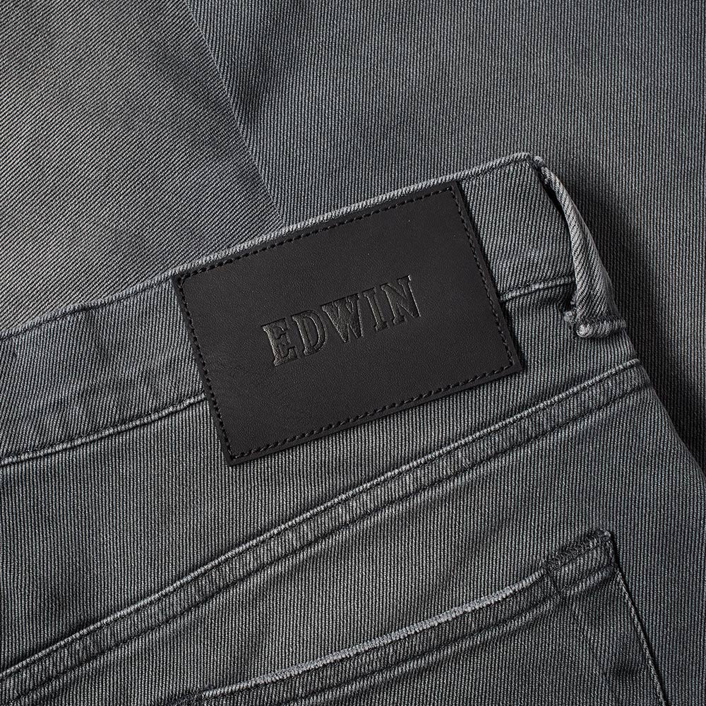 Edwin ED-80 Slim Tapered Jean Light Trip Used 11oz Ink Black | END. (US)