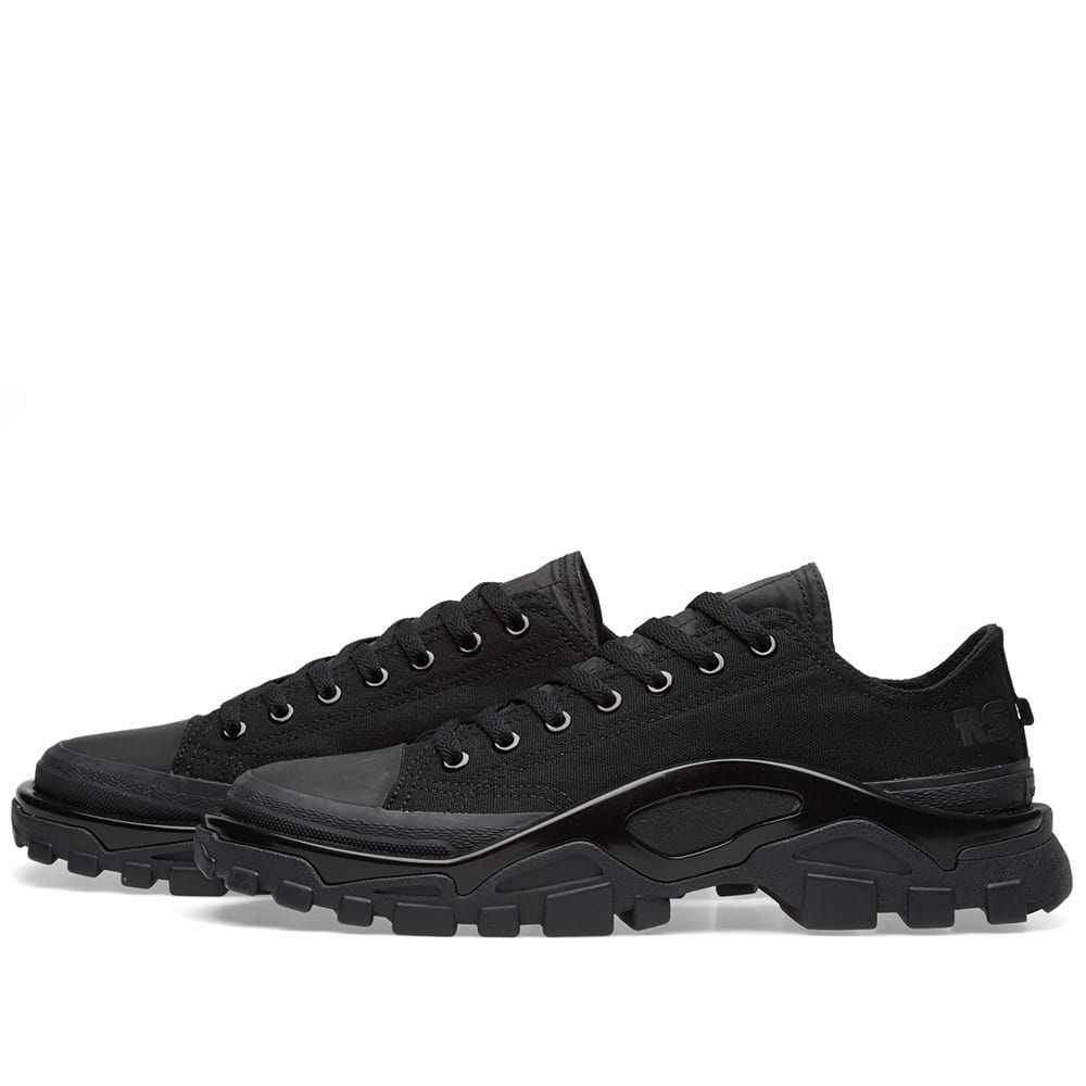 raf simons detroit runner black