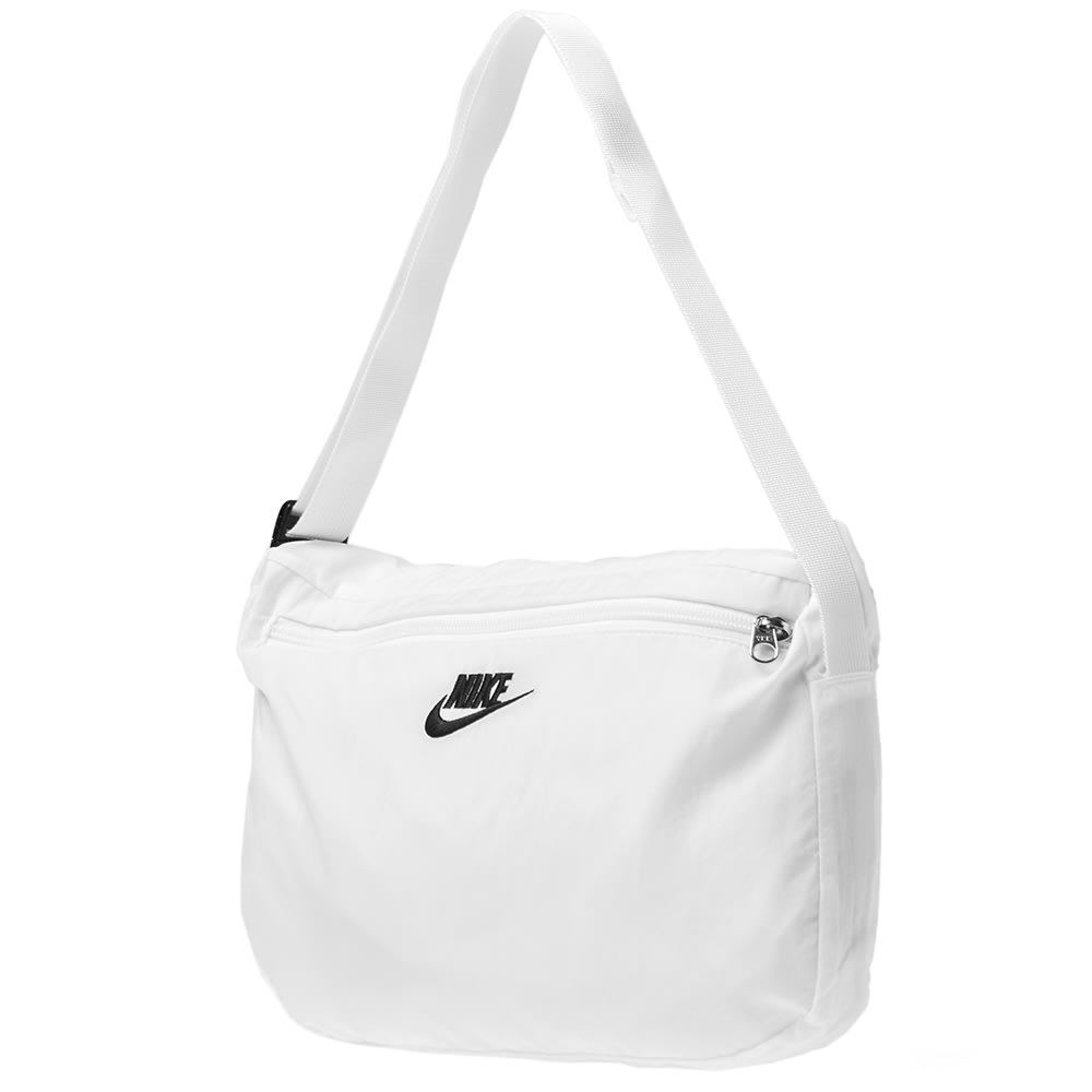 swoosh half zip running jacket