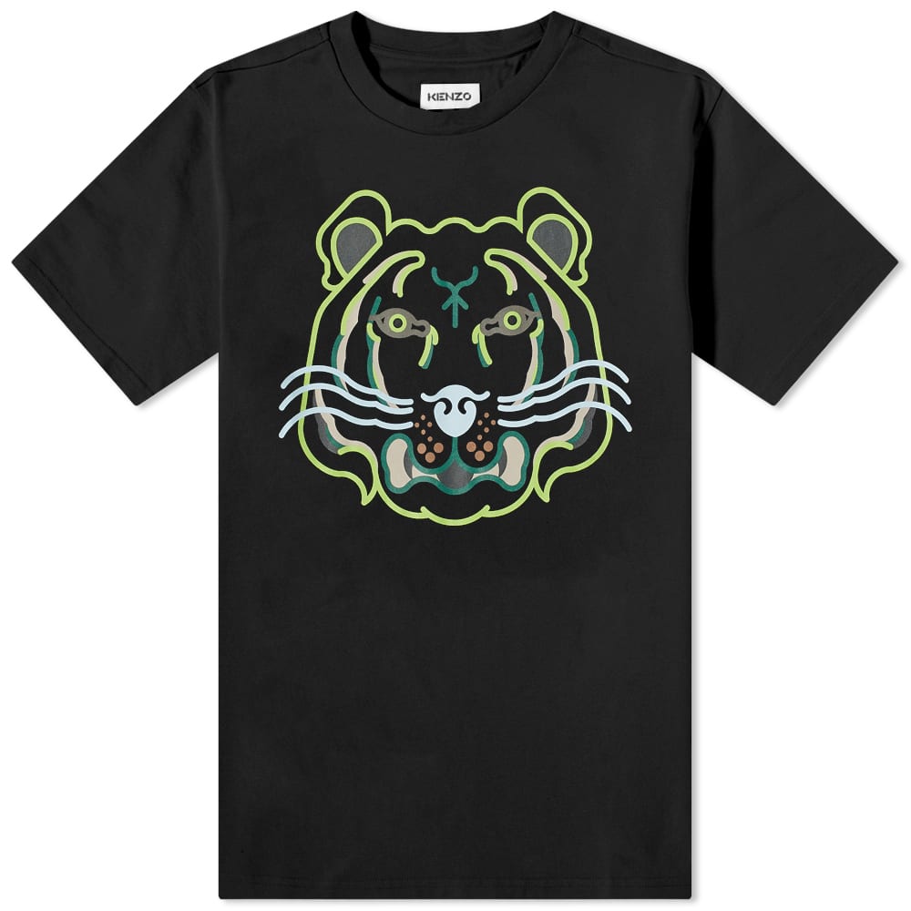 Kenzo Classic Tiger Print T-Shirt Black | END. (SG)