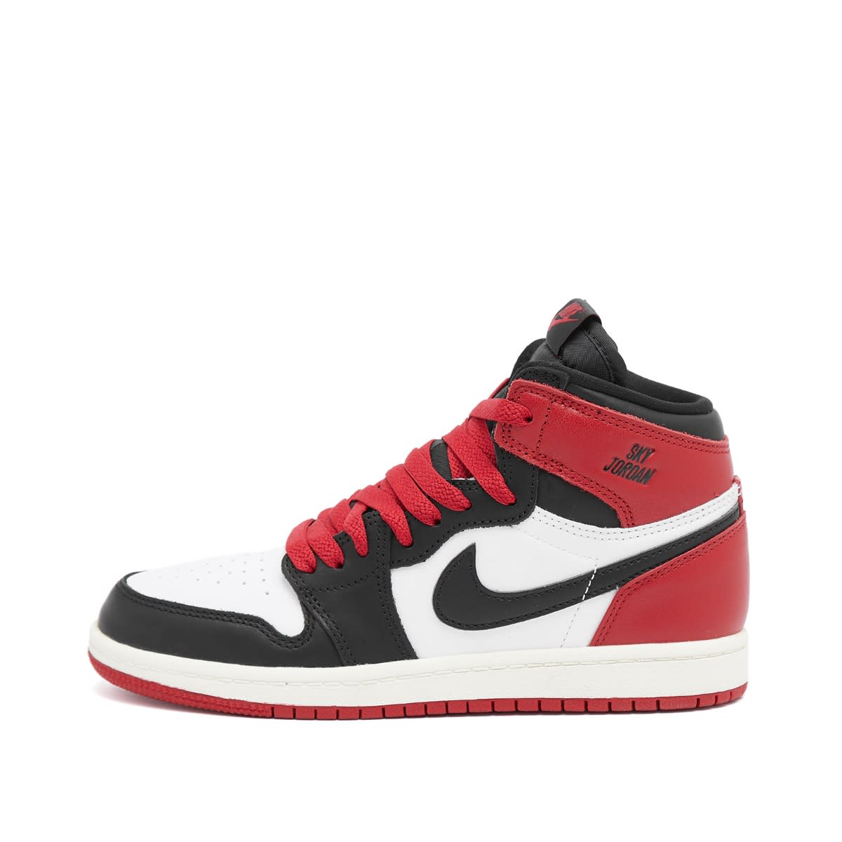 air jordan 1 retro high og red white black