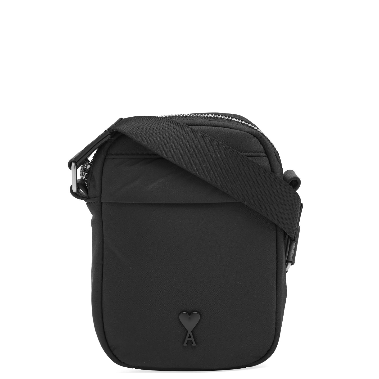 【送料関税込】AMI Paris Nylon ADC Small Crossbody Bag AMI Paris Nylon ADC Small Crossbody Bag Black | END. (US)