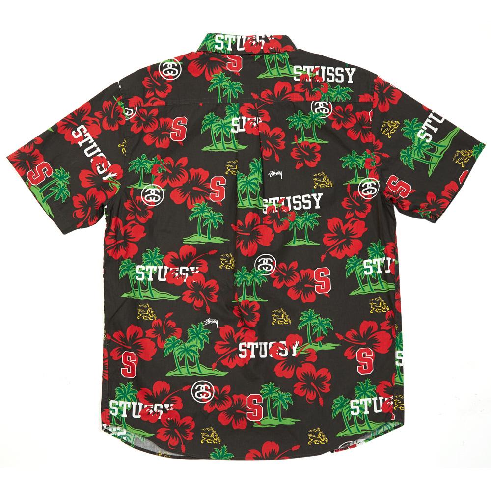 Stussy SS Hawaiian Sport Shirt Black | END. (UK)