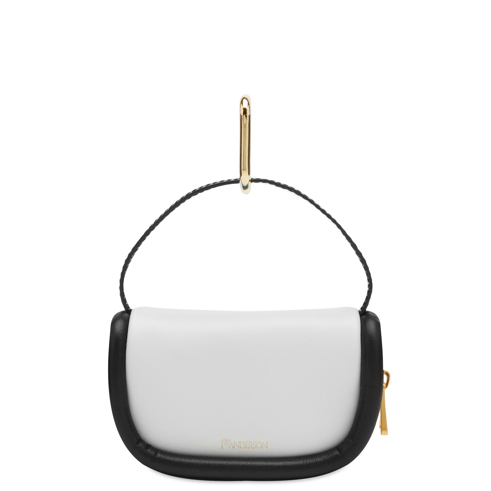JW Anderson Mini Bumper Bag White & Black END. (GB)