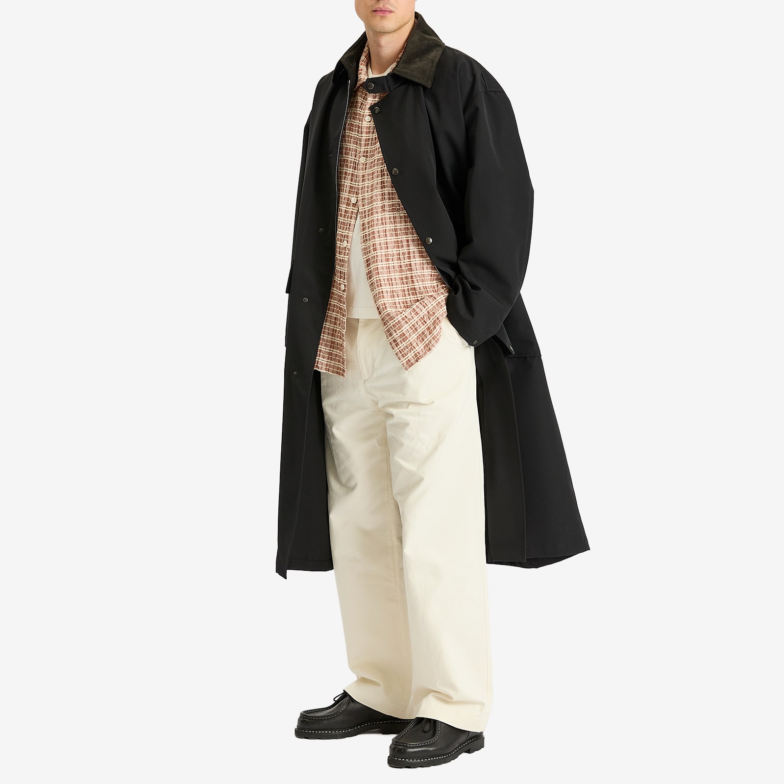 ジャケット・アウター 25ss Auralee wool max canvas riding coat Auralee Wool Max Canvas Riding Coat Black – Neighbour