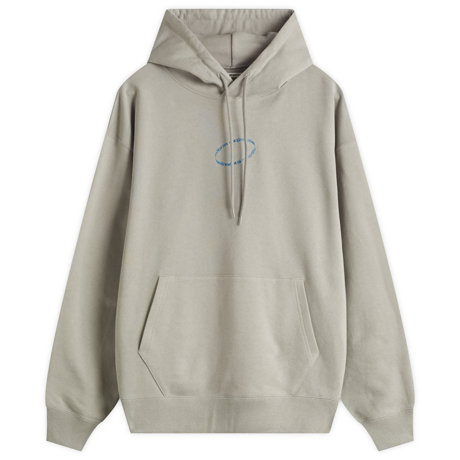 Uniform Experiment Loop Logo Hoodie Light Gray | END. (CA)