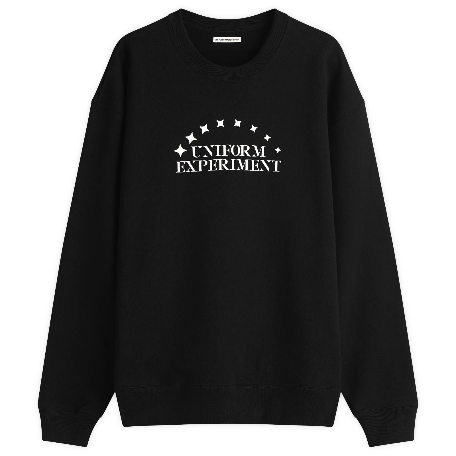 Uniform Experiment Men’s Stencil Logo Sweatshirt Black