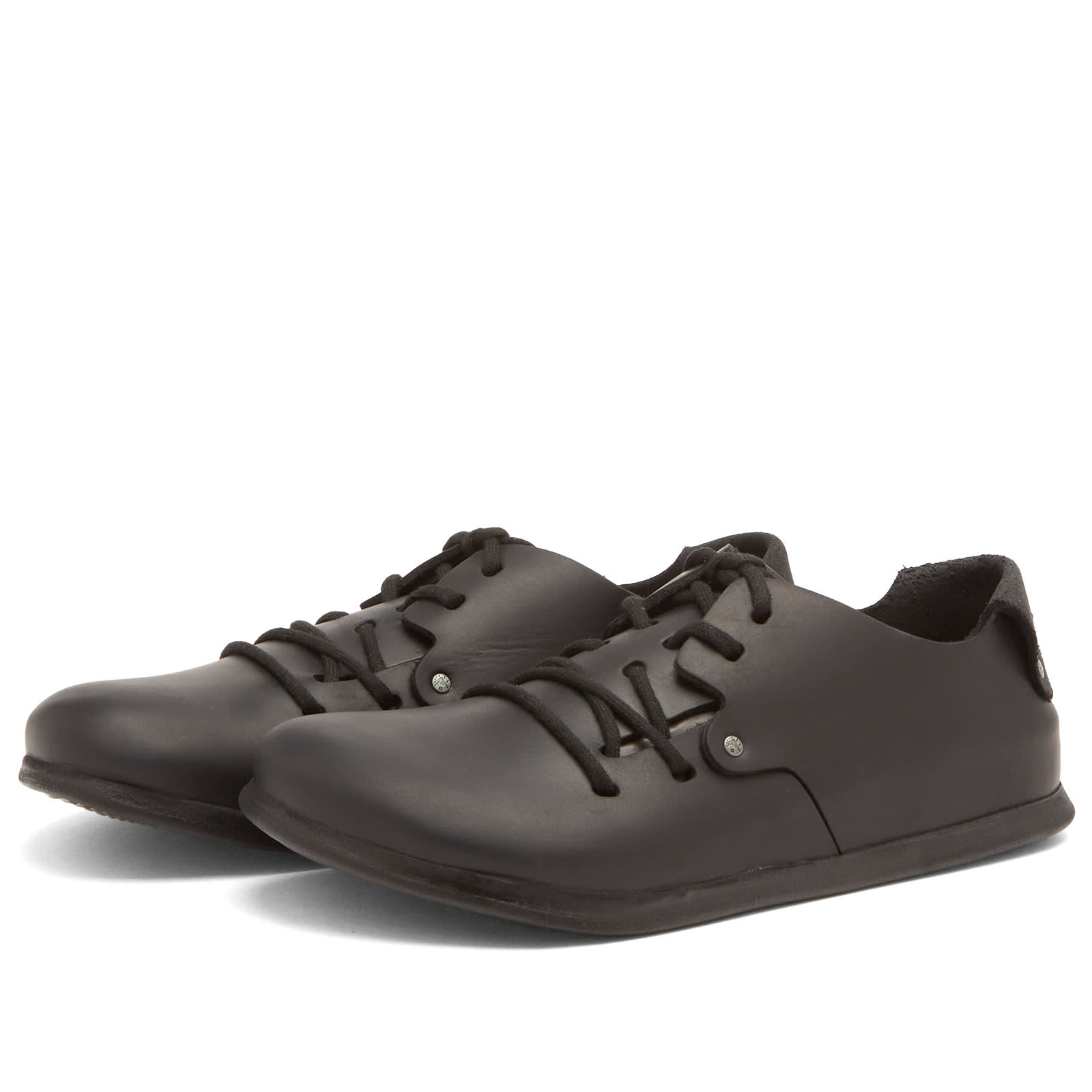 Birkenstock Montana Black Oiled Leather - Curated Menswear