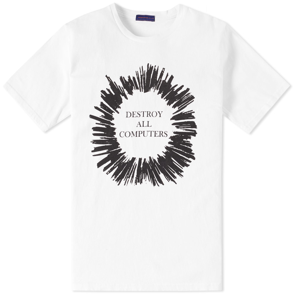 UNDERCOVER DESTROY ALL COMPUTERS TEE