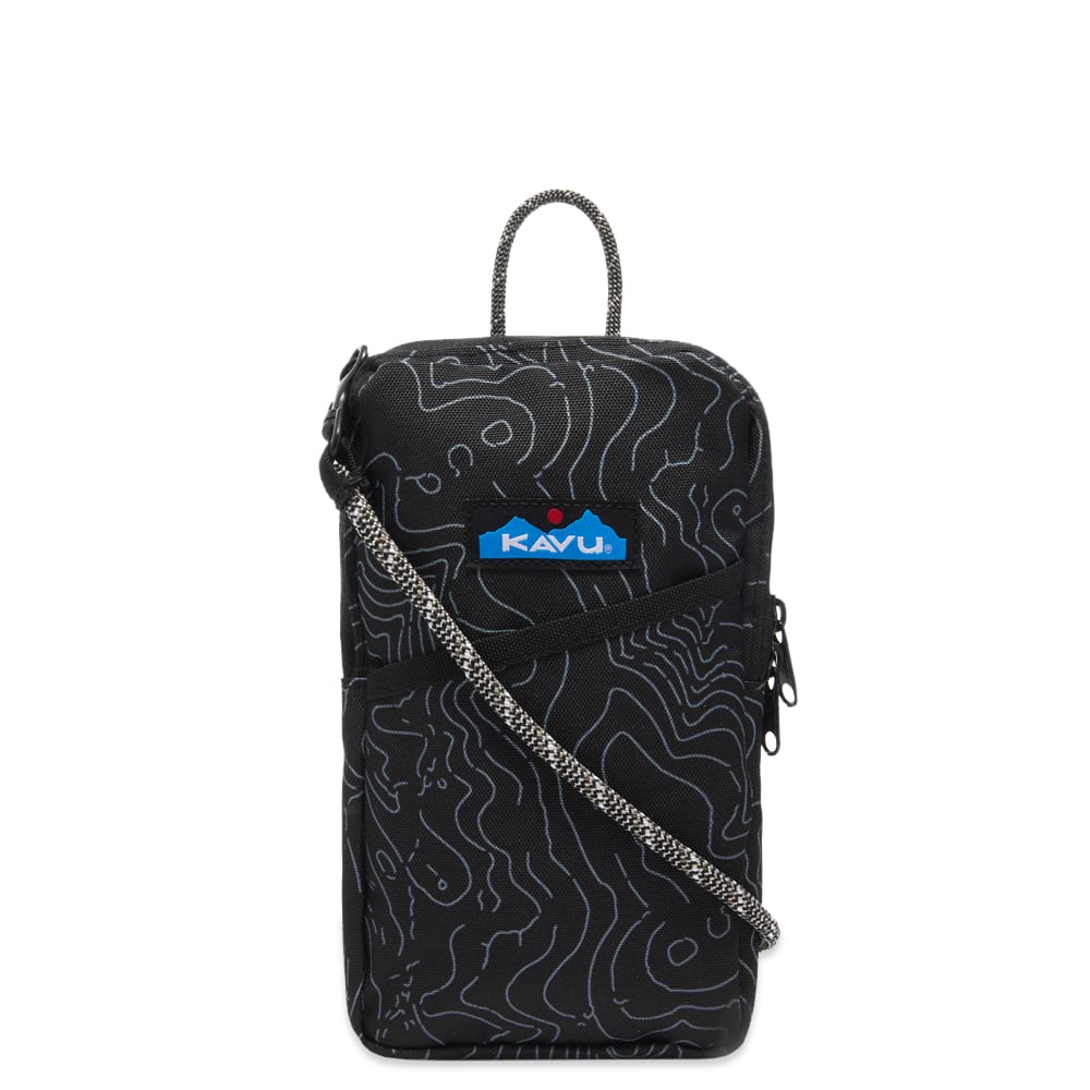 KAVU Essential Case Black Topo END. (AU)
