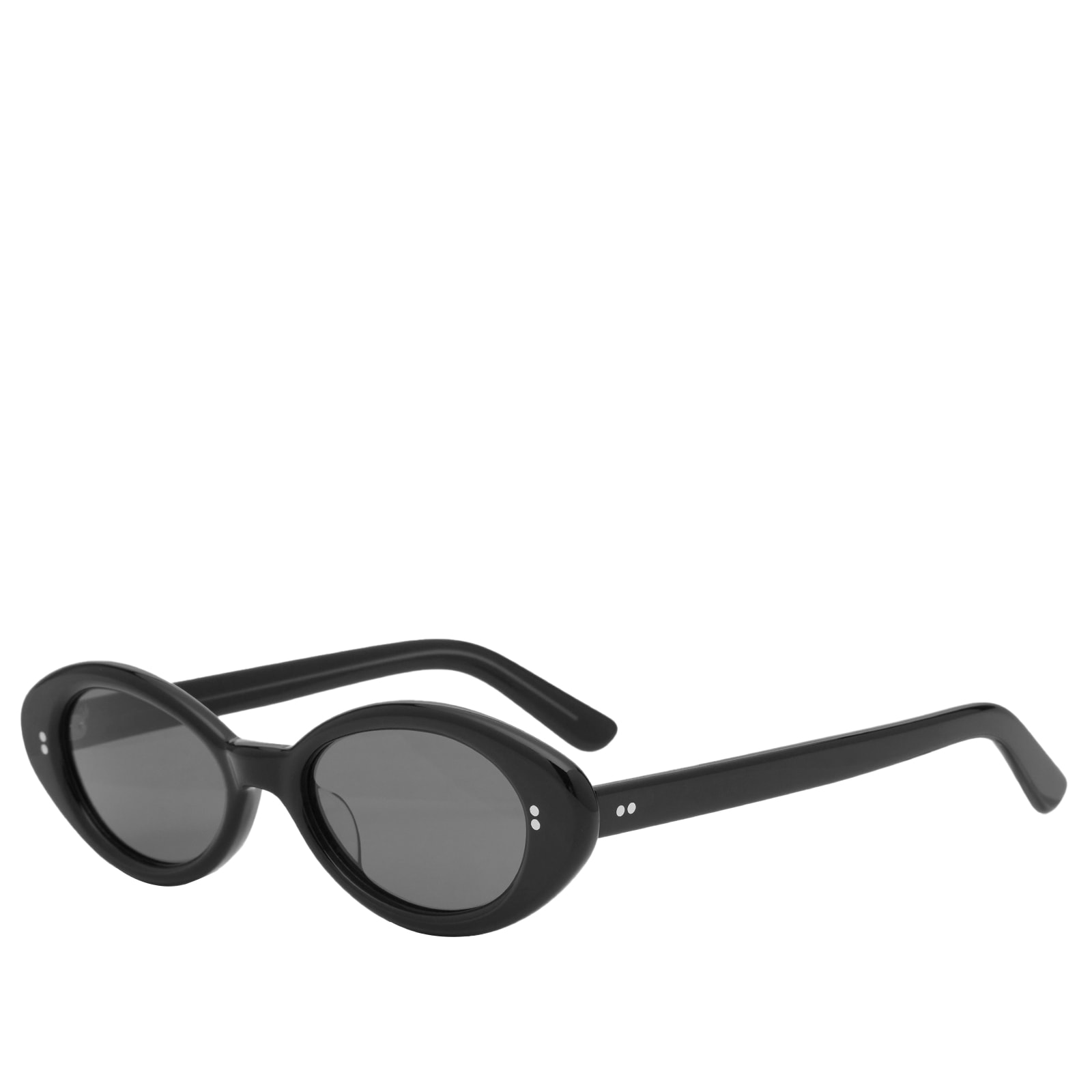 Akila Unisex Black Daisy Sunglasses