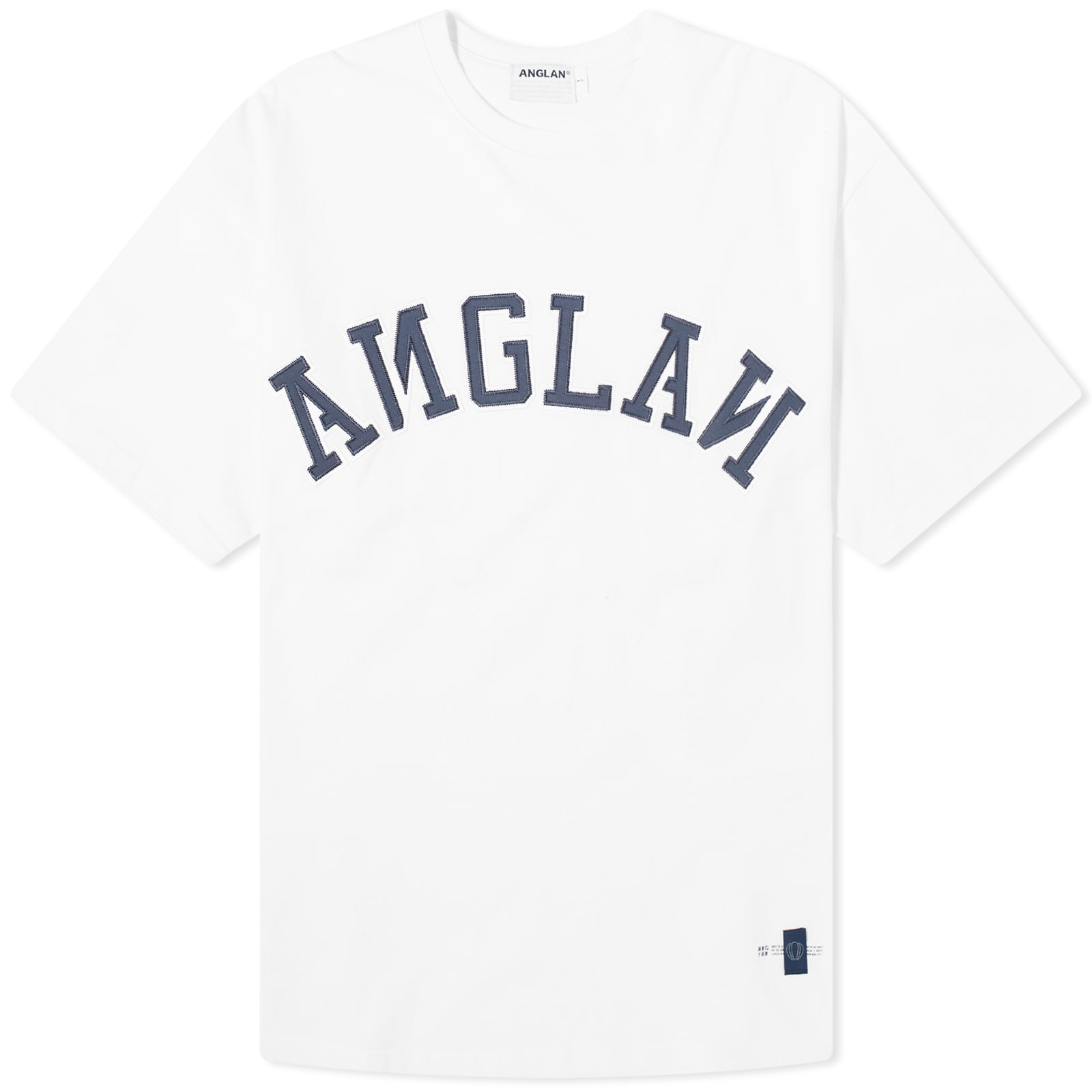 ★AEAE★ APPLIQUE LOGO TEE WHITE AE45SWTS022WHT MUSINSA | AEAE APPLIQUE LOGO TEE [WHITE]