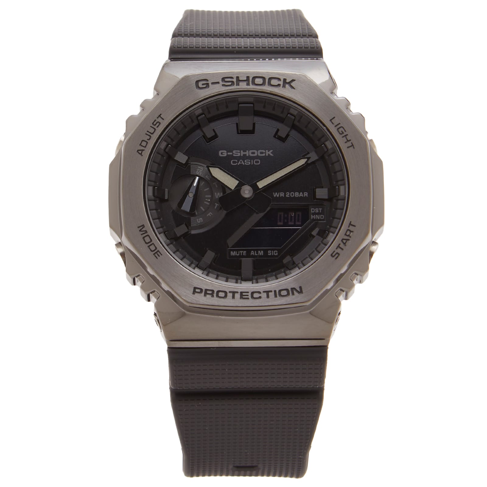 G-Shock GM-2100BB-1AER Metal Cover Series Watch Black - Curated 