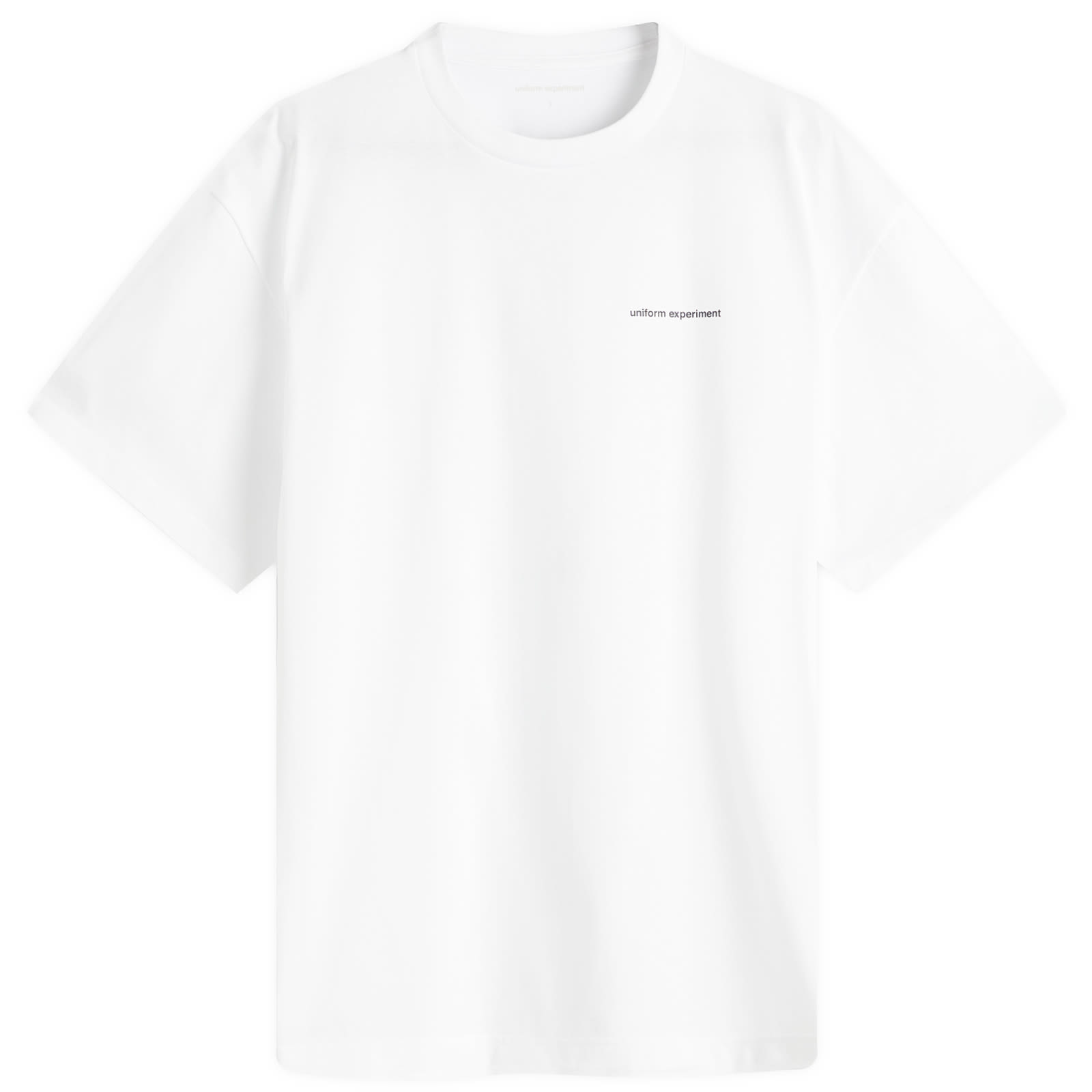 【すぐ届く・国内発】uniform experiment・CODE LOGO Tシャツ Uniform Experiment Code Logo T-Shirt White | END. (AR)