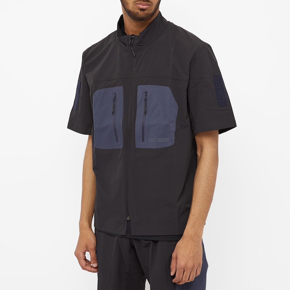 Arcteryx System A Axle Short Sleeve Jacket Midnight Black END. (HK)