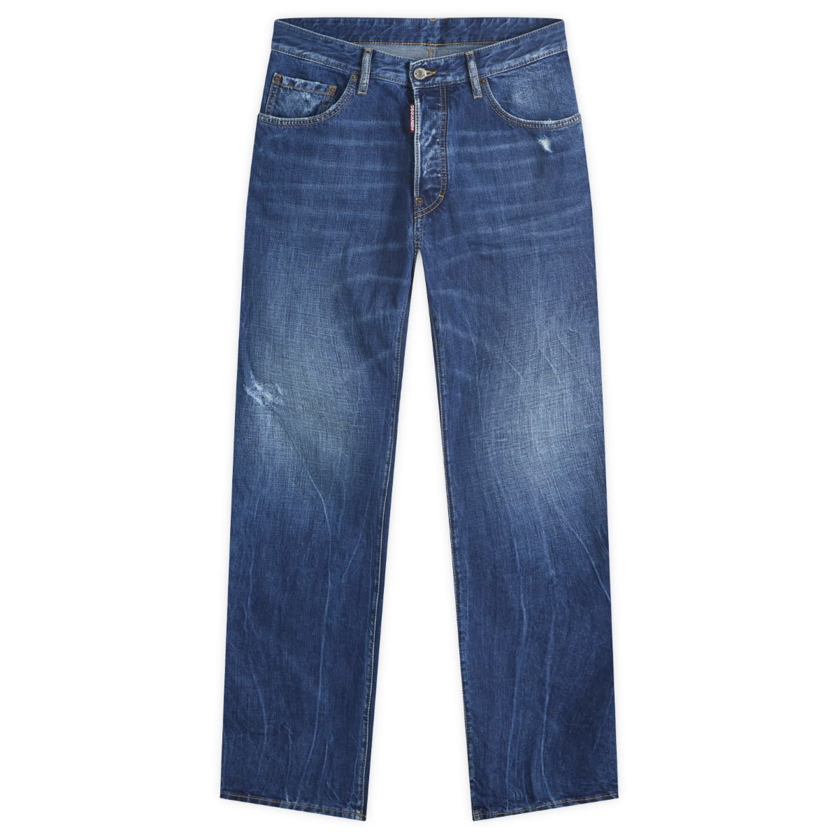 Dsquared2 Mens 642 Jeans Navy Blue