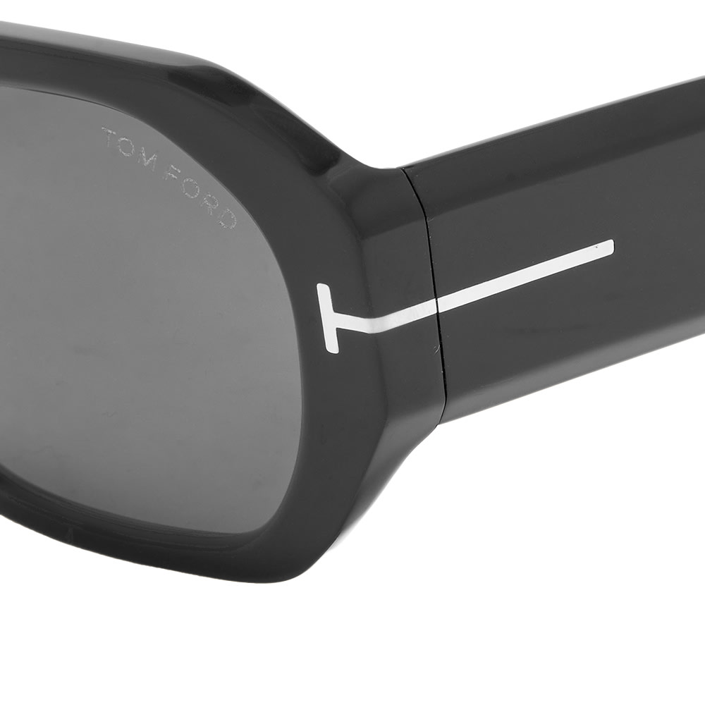 Tom Ford Sunglasses Veronique Sunglasses Shiny Black & Smoke END. (US)