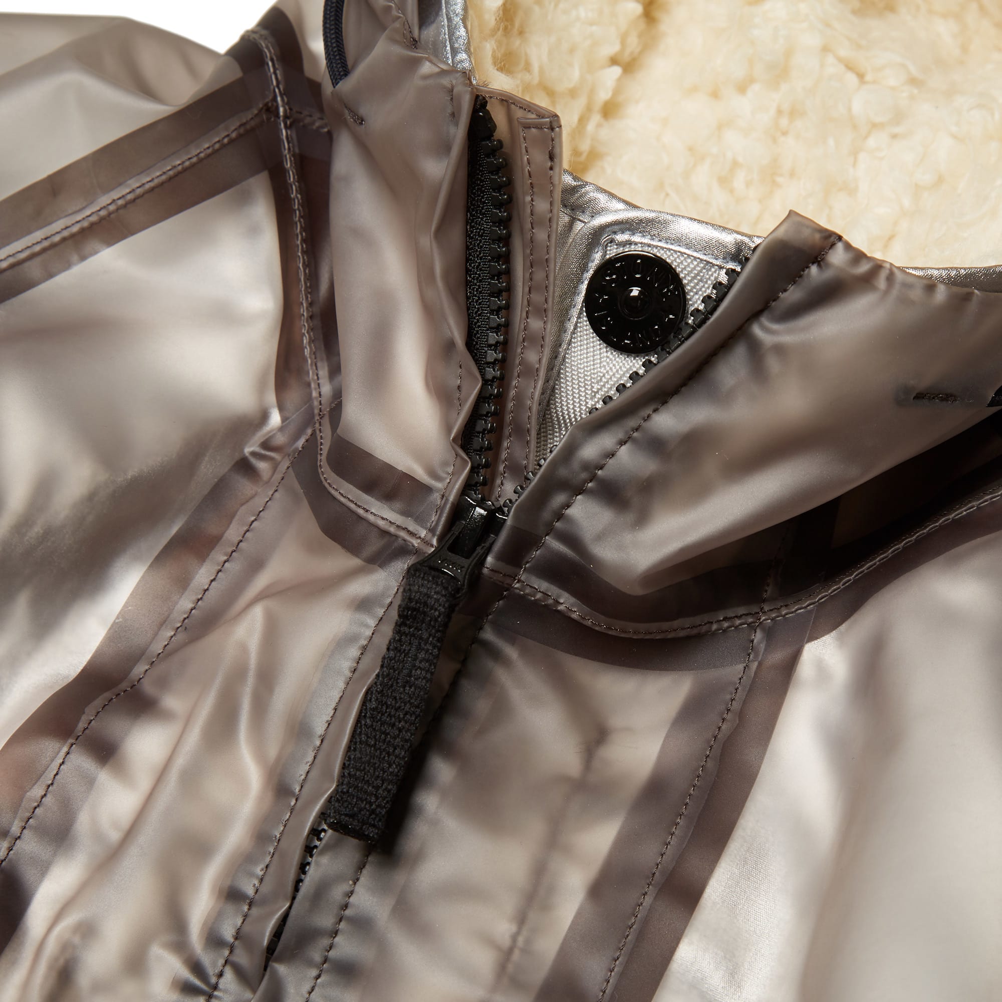 Poly Cover Composite Jacket Grey 
