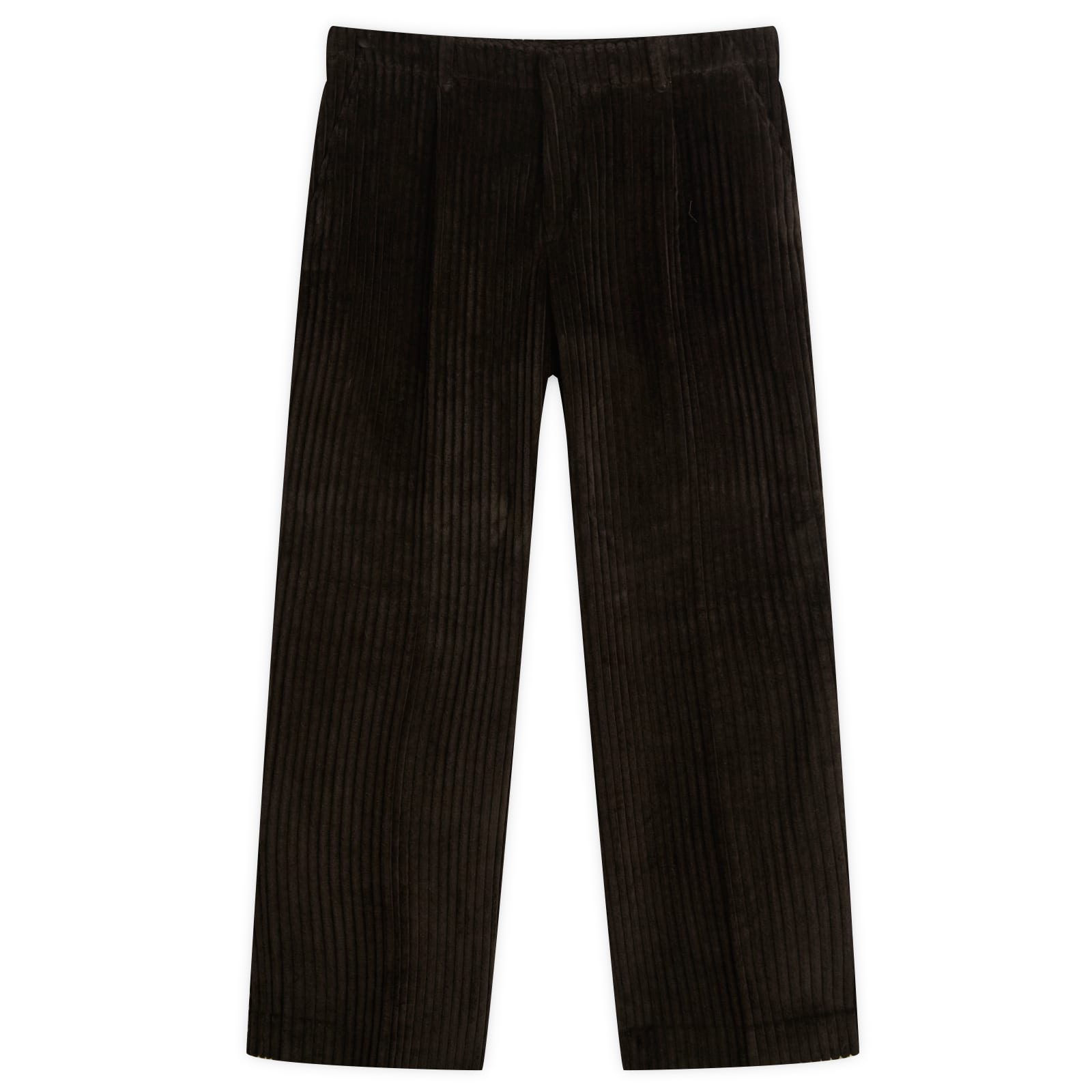 Our Legacy Men's Profound Brown Mammoth Cord Borrowed Cord Chino