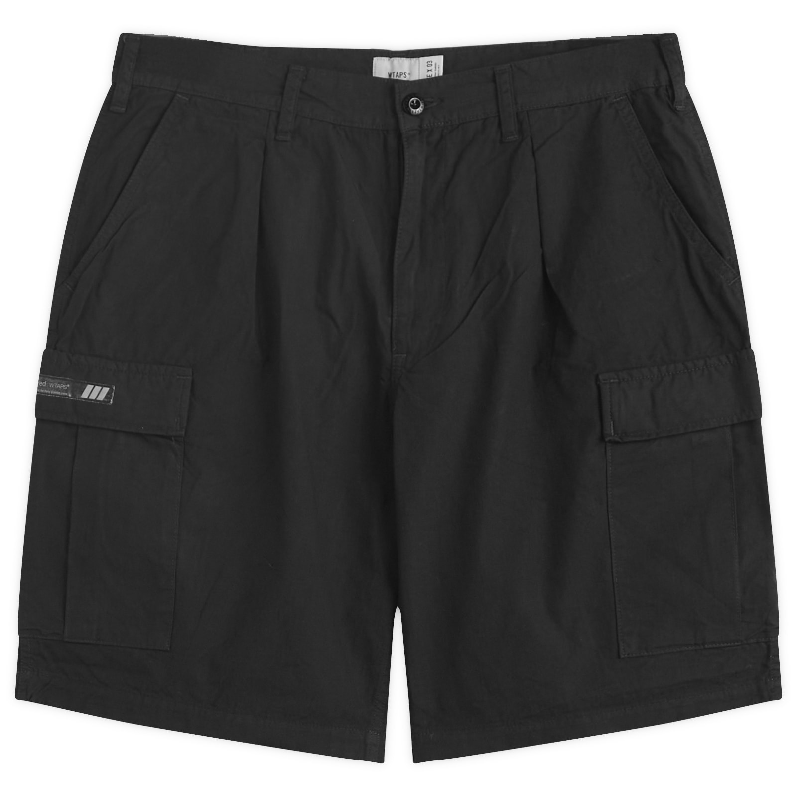 パンツ WTAPS 221BRDT-PTM06 CARGO/ SHORTS WTAPS Ripstop Cargo Shorts Black | END. (AR)