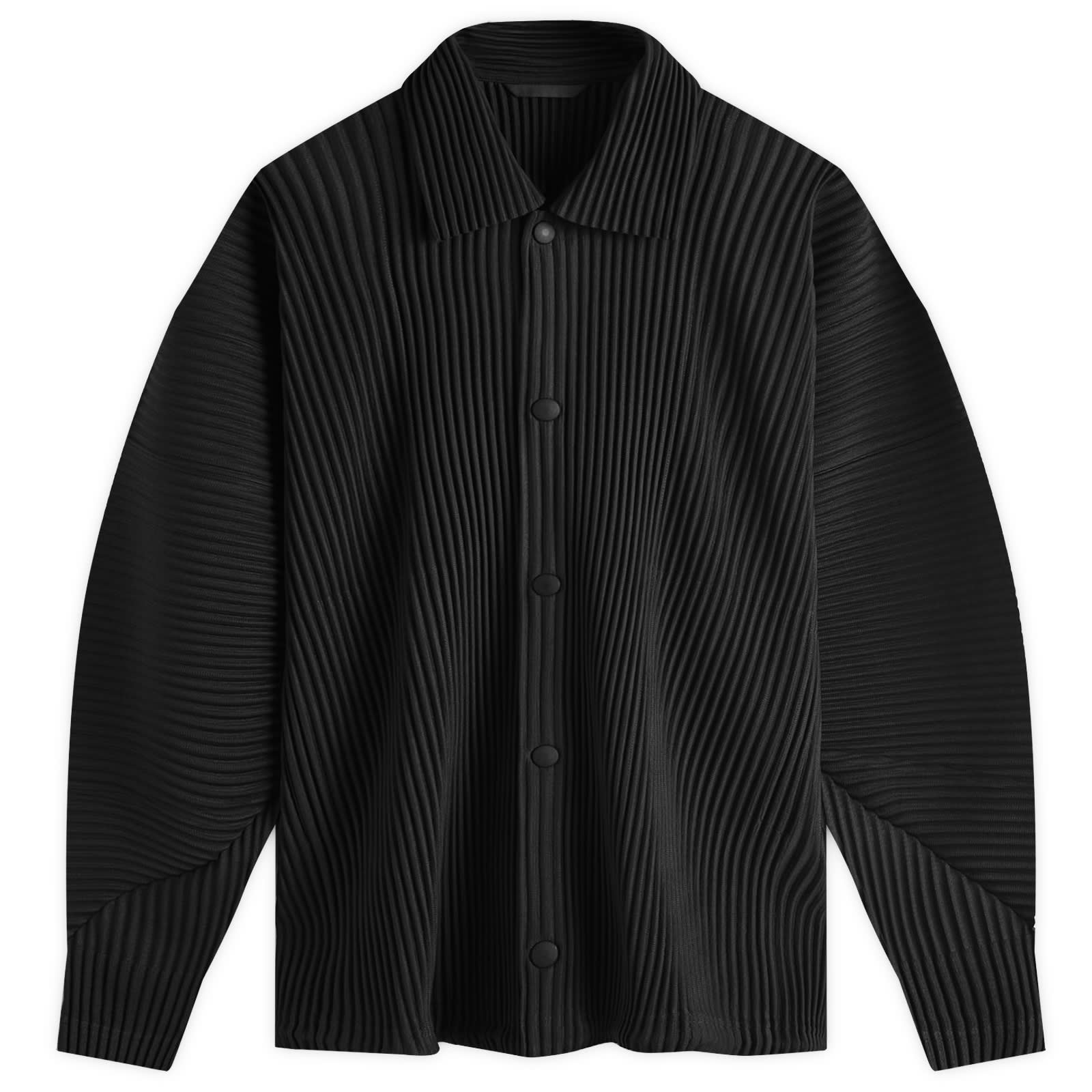 Homme Plissé Issey Miyake Pleated Jacket Black | END. (SG)