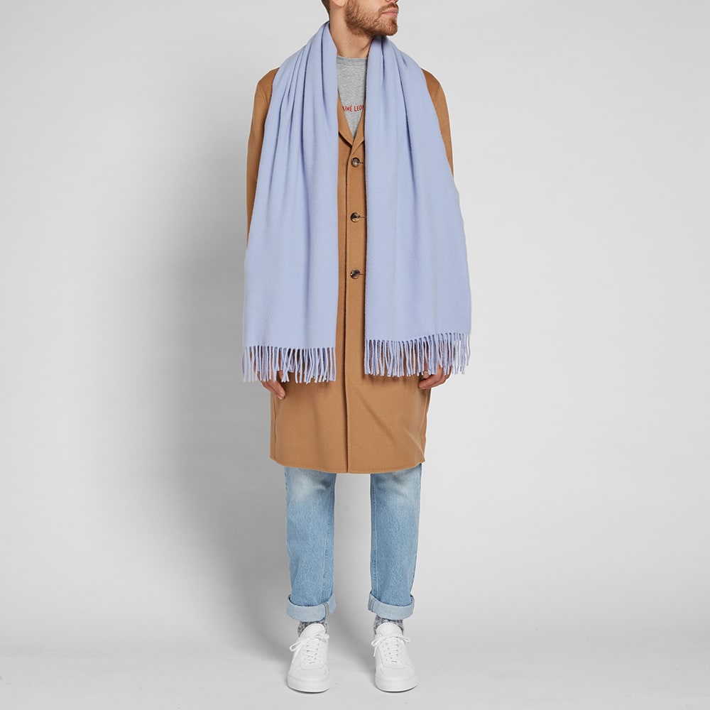 acne studios oversized scarf