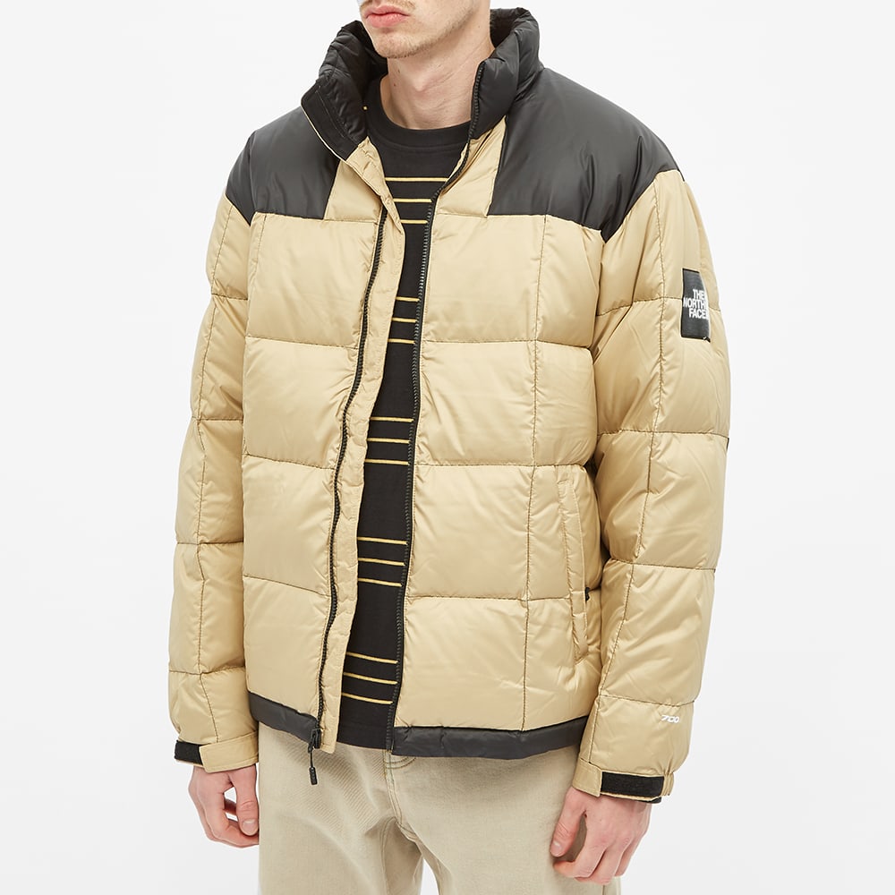 the north face lhotse jacket in khaki