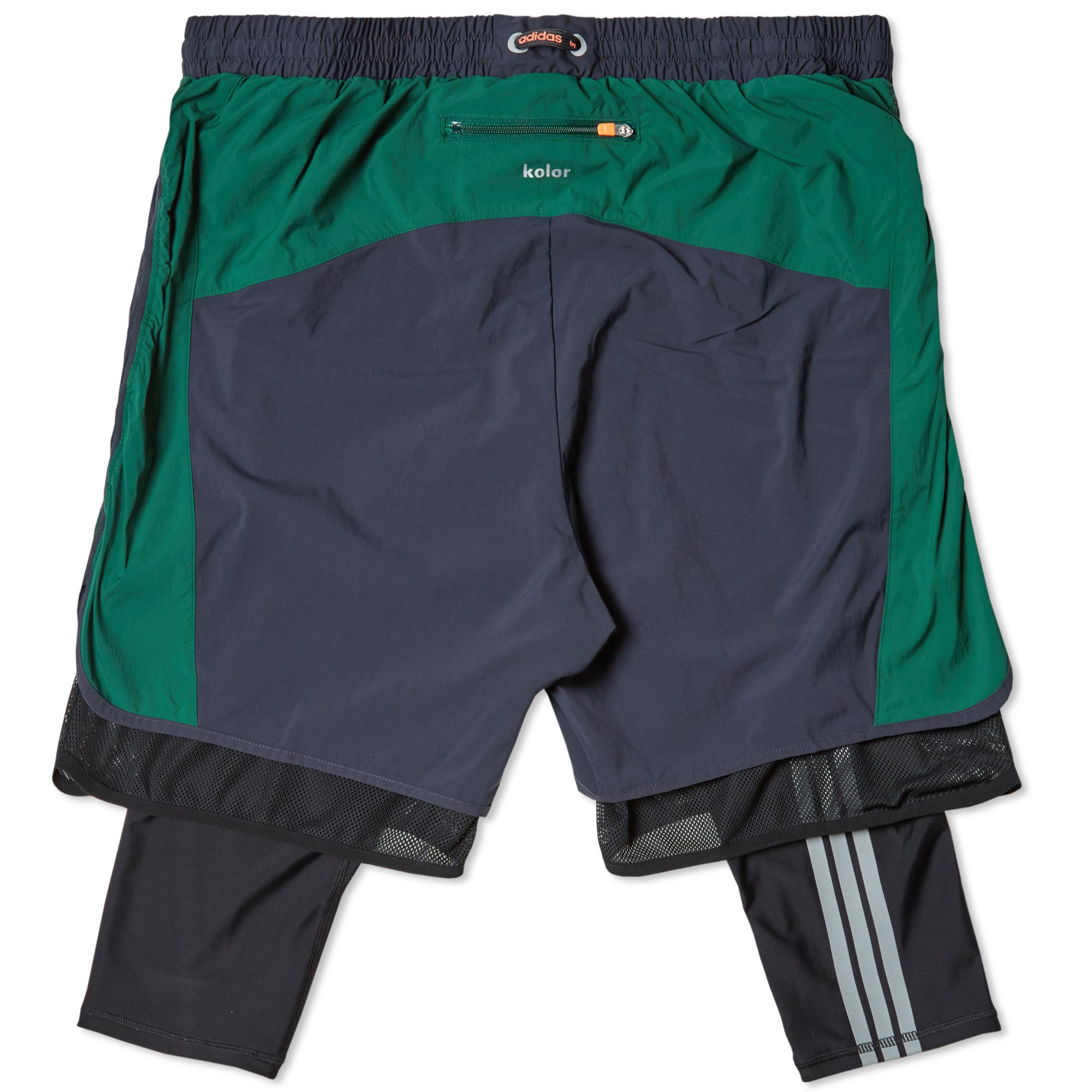 dark green adidas shorts