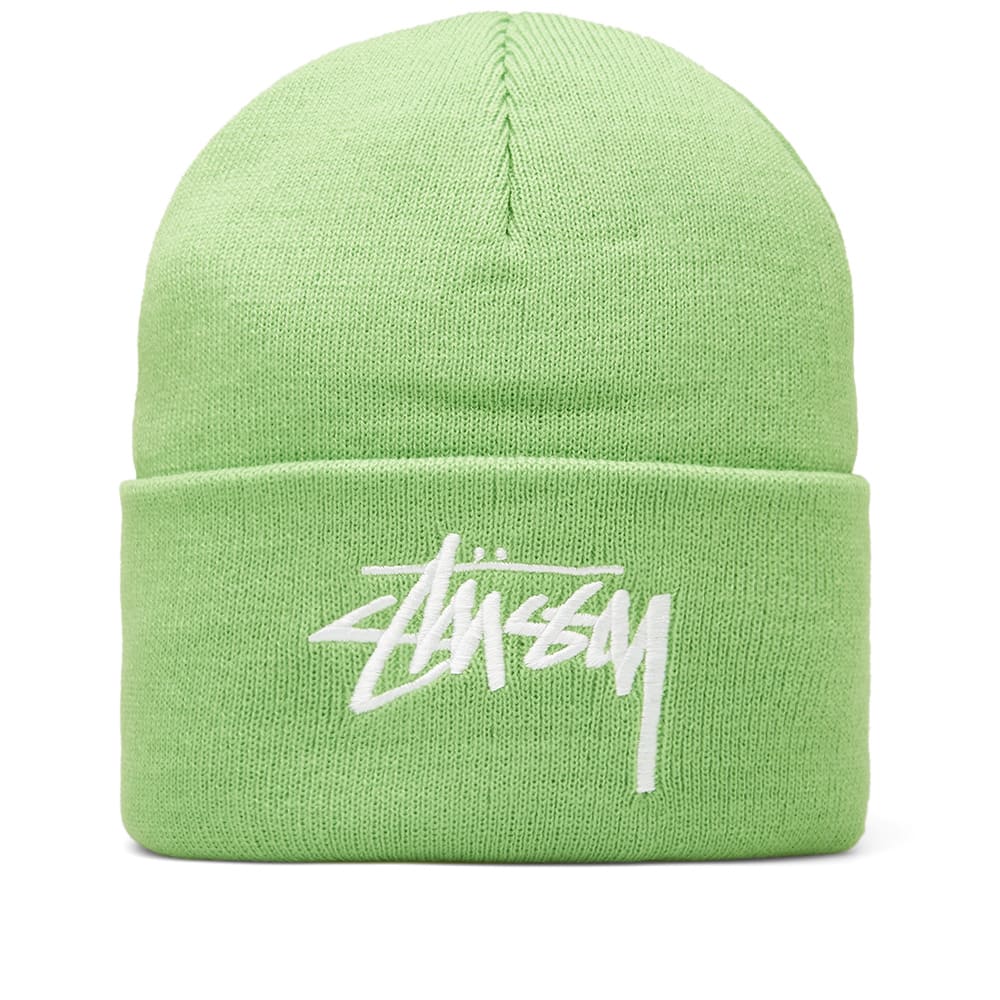 Stussy Stock Cuff Beanie Green END.
