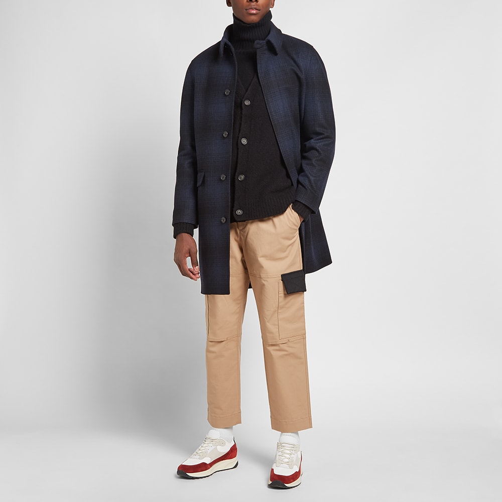 apc navy coat