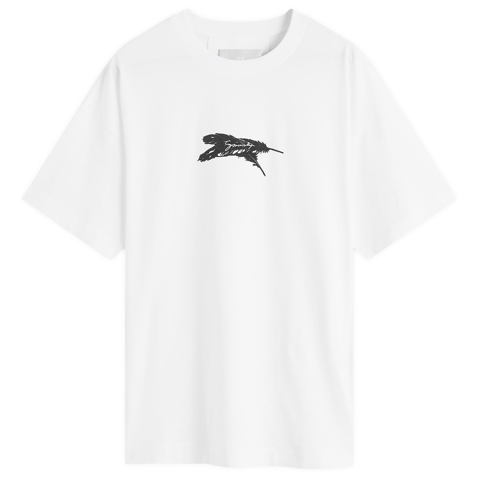 【関税込み】Givenchy ブラック Givenchy Feathers Tシャツ direct_uploads_2F6755_2F-