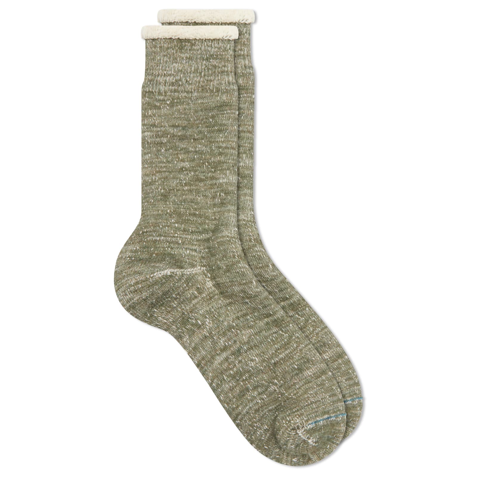 RoToTo Men’s Double Face Socks Army Green