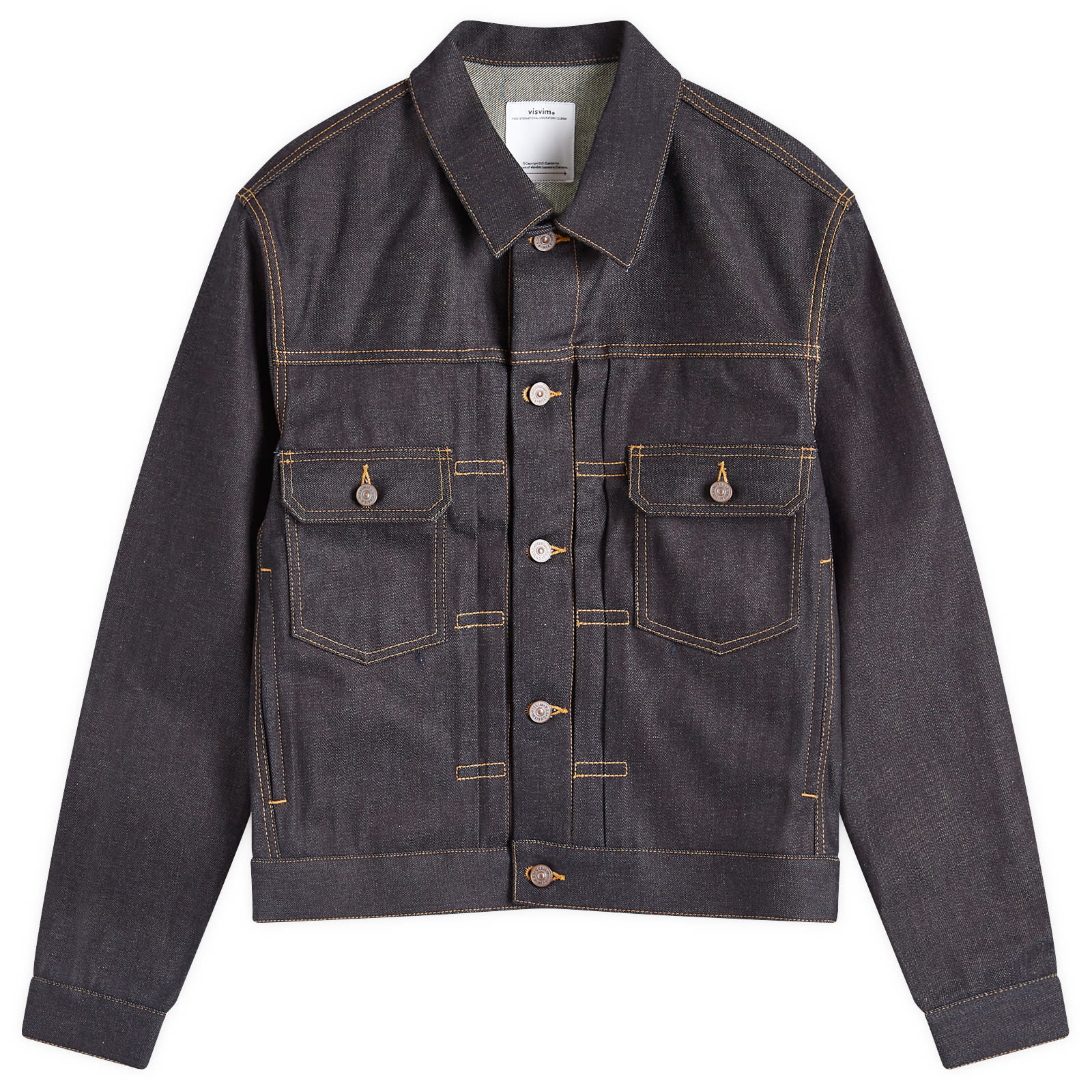Visvim 101 Unwashed Denim Jacket Blue | END. (US)