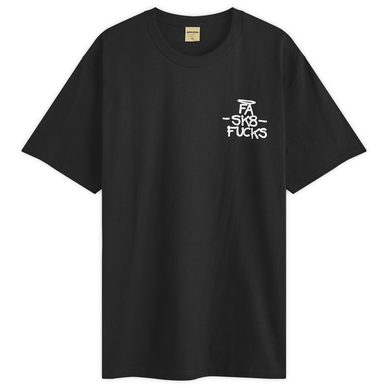 【FUCKING AWESOME】 HAWTHORNE TEE BLACK Fucking Awesome Men's Hawthorne T-Shirt Black - Curated Menswear