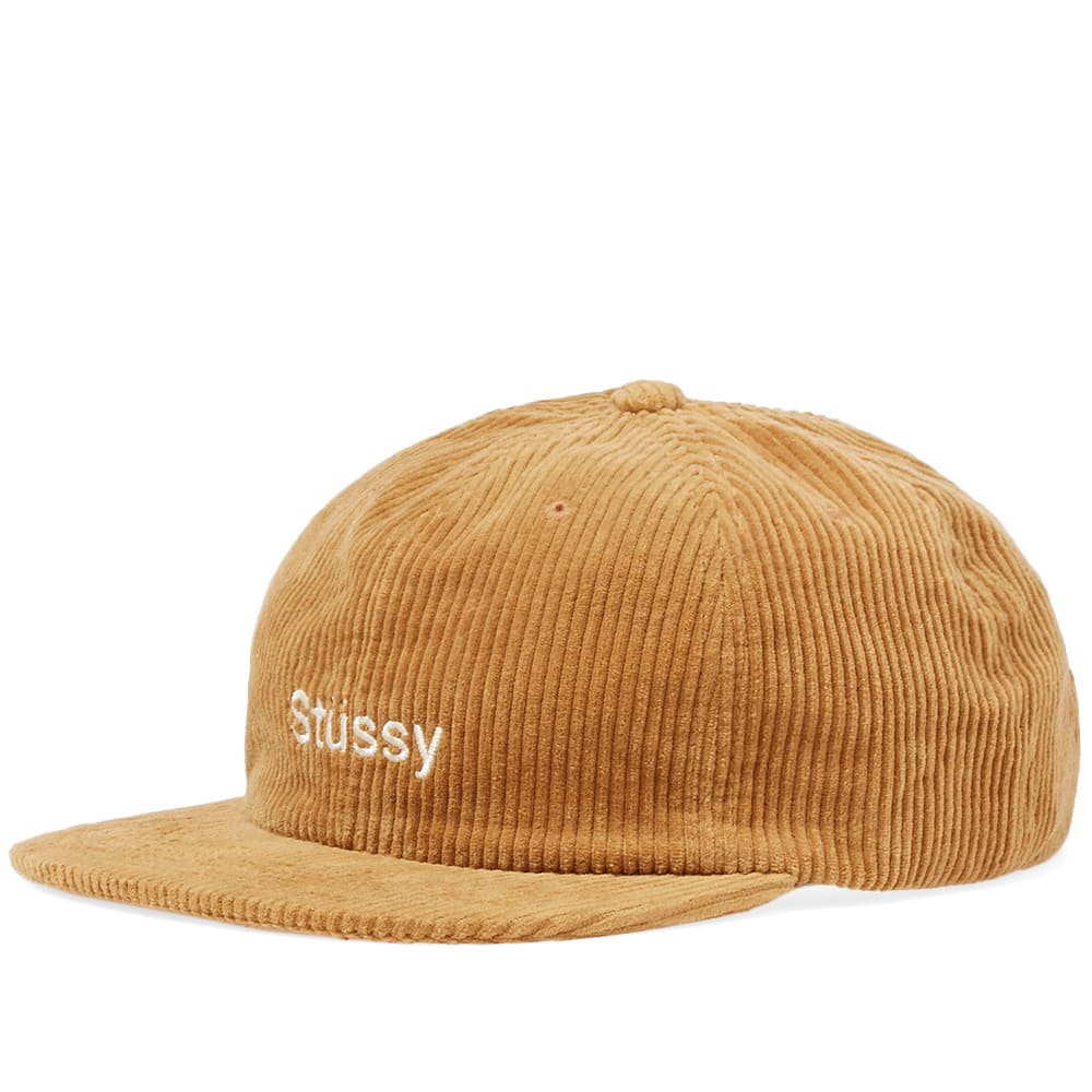 Stussy Cord Strapback Cap Brown (SG)