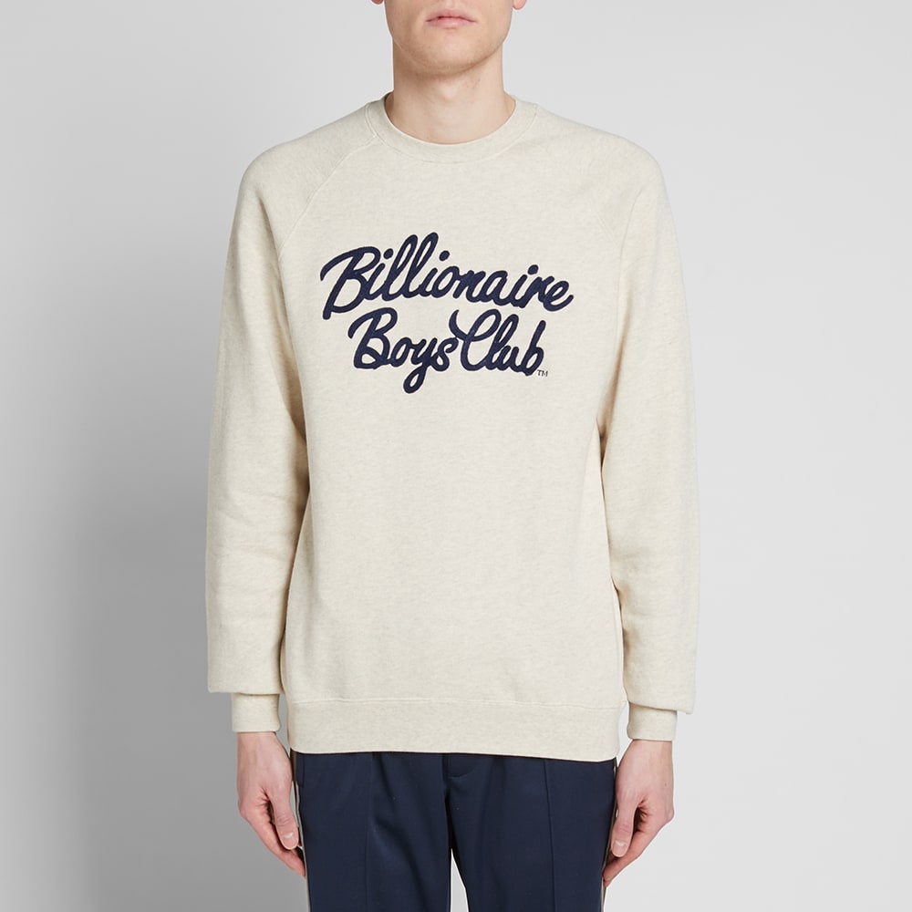 billionaire boys club script sweatshirt