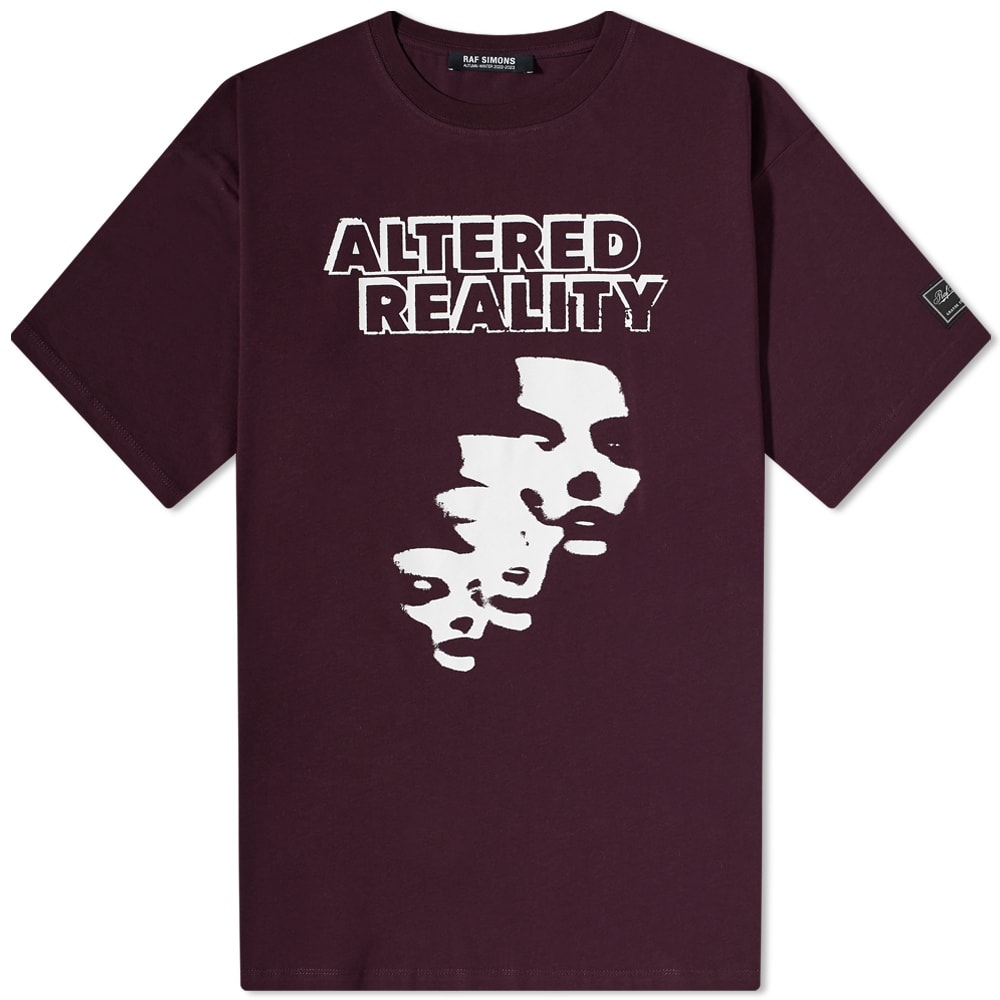 Raf Simons Altered Reality TShirt Dark Aubergine END. (TW)