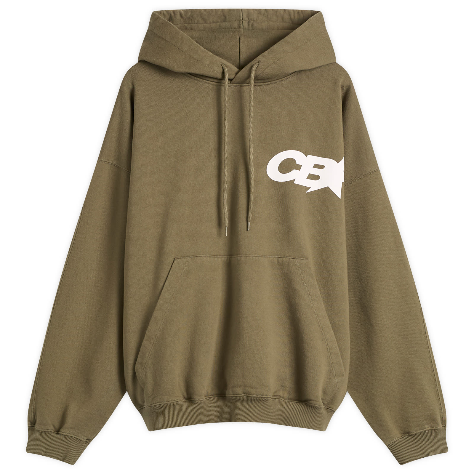 Cole Buxton Men’s CB Star Racing Hoodie Khaki