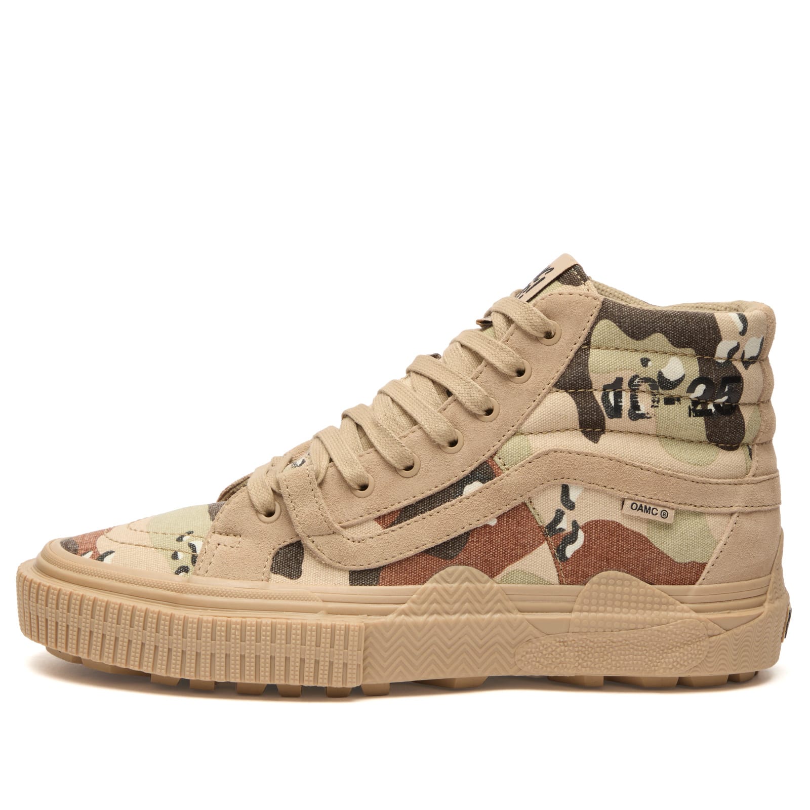 Vans Men’s OTW x OAMC x WTAPS Sk8-Hi GL Lug Sneaker Desert Camo