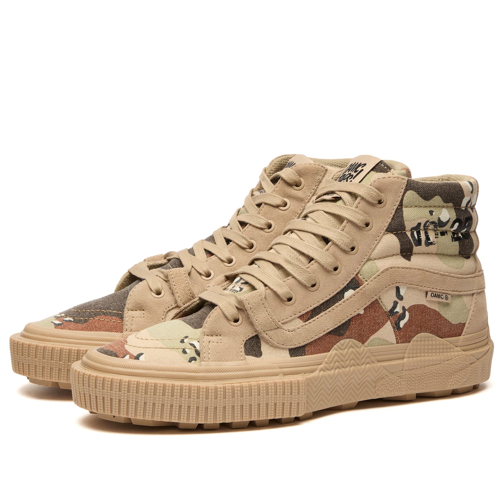 Vans OTW Sk8-Hi GL Lug WTAPS Desert Camo — photo 2