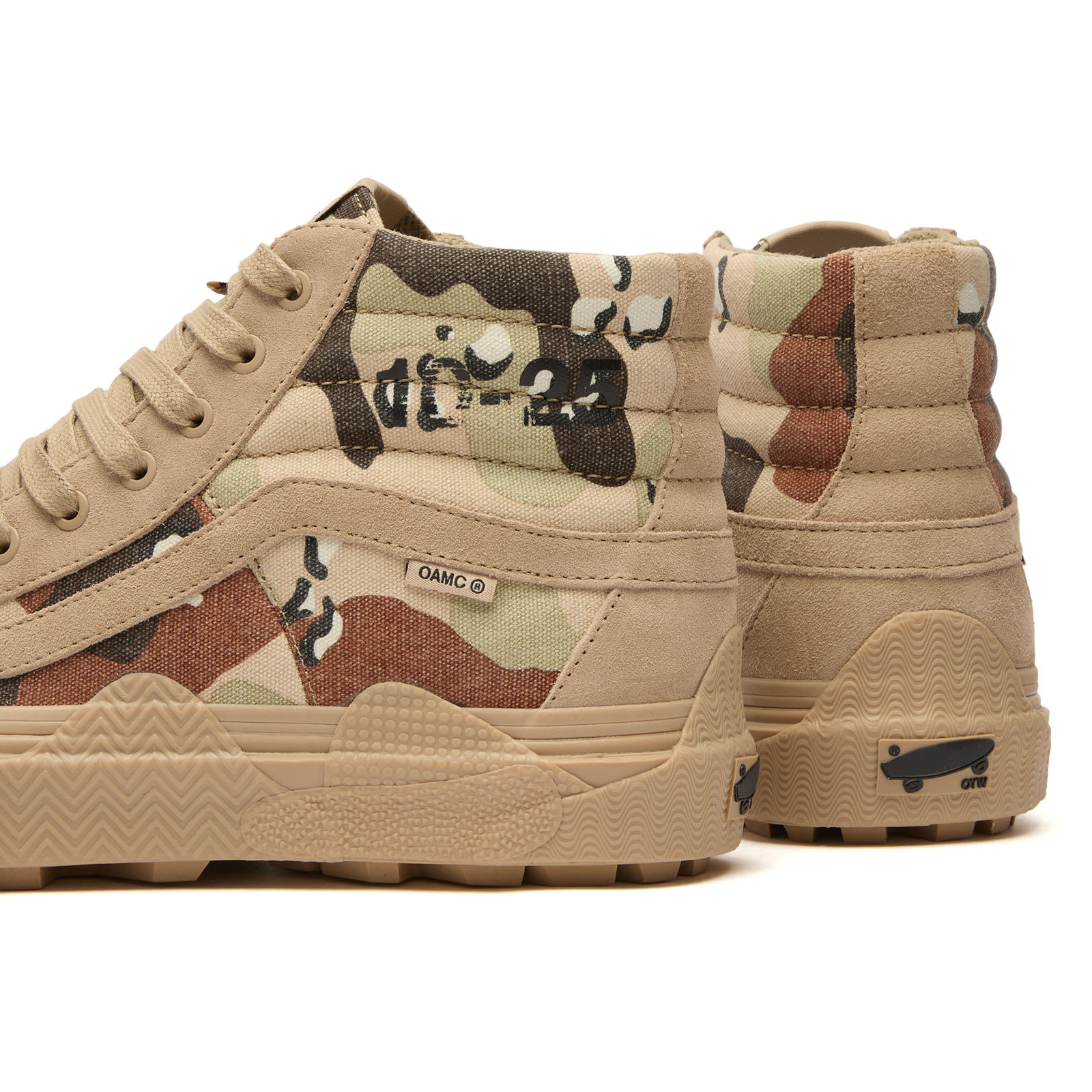 Vans OTW Sk8-Hi GL Lug WTAPS Desert Camo — photo 3