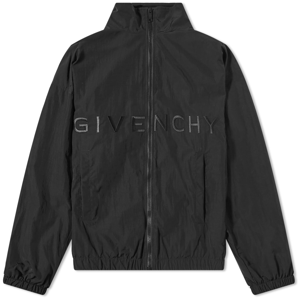 Givenchy Embroidered Track Jacket Black | END.